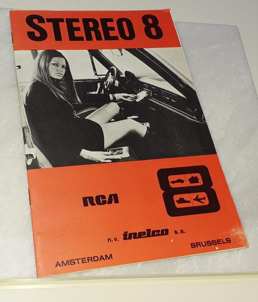 Boek brochure vintage Stereo 8 '70-'80, Ophalen of Verzenden, Overige typen
