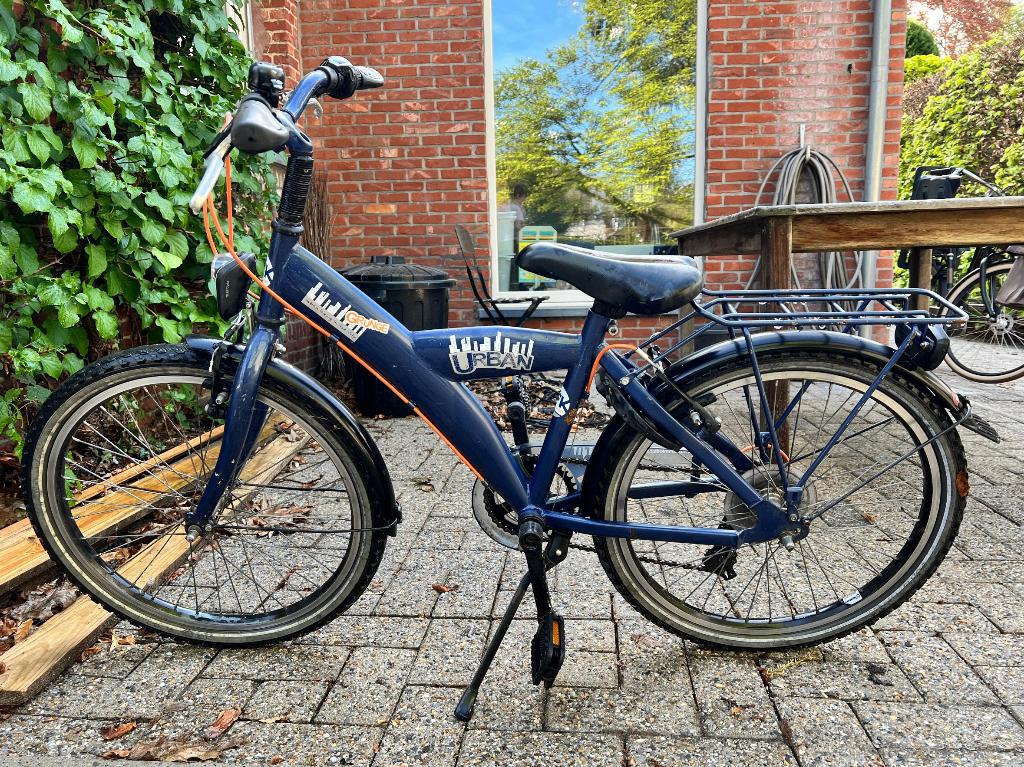 kinderfiets, Ophalen, Gebruikt