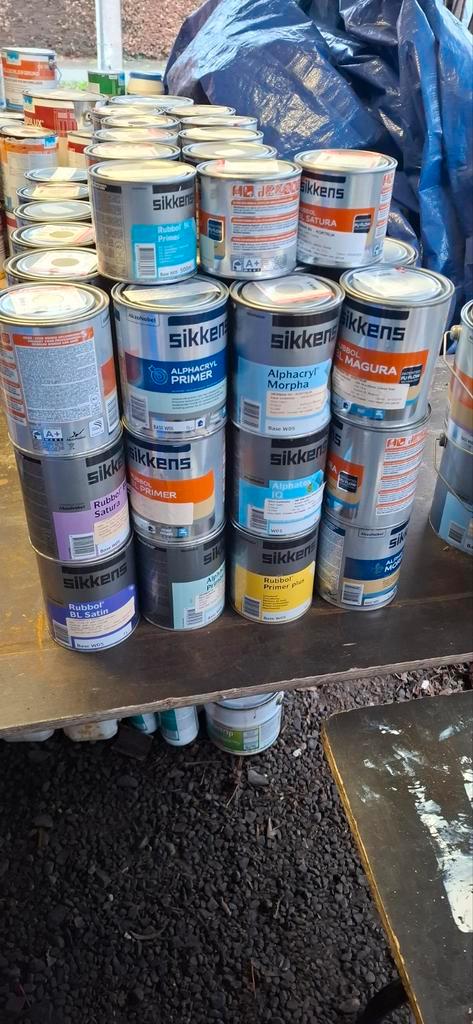 Grote partij verf – 200 liter – MOET WEG, Bricolage & Construction, Peinture, Vernis & Laque, Peinture, Enlèvement
