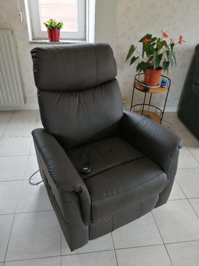 relaxzetel, Ophalen, Nieuw, Eenpersoons, Leer