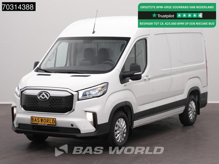 Maxus eDeliver 9 Elektrisch 72kWh 280km WLTP LED Airco Cruis, Auto's, Bestelwagens en Lichte vracht, Bedrijf, Te koop, Achteruitrijcamera