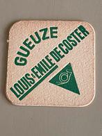 oud viltje GUEUZE brouwerij Louis & Emile Decoster - Brussel, Ophalen of Verzenden, Zo goed als nieuw, Viltje(s)