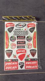 Ducati Stickers, Motoren, Ophalen of Verzenden