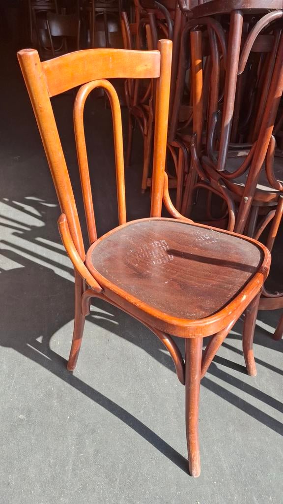 28 thonet vintage cafe boogstoel horeca partij houten stoel, Enlèvement ou Envoi, Brun, Bois