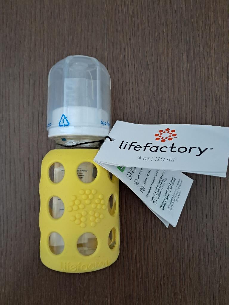 Lifefactory glazen babyfles, Kinderen en Baby's, Verzenden, Nieuw, Overige typen