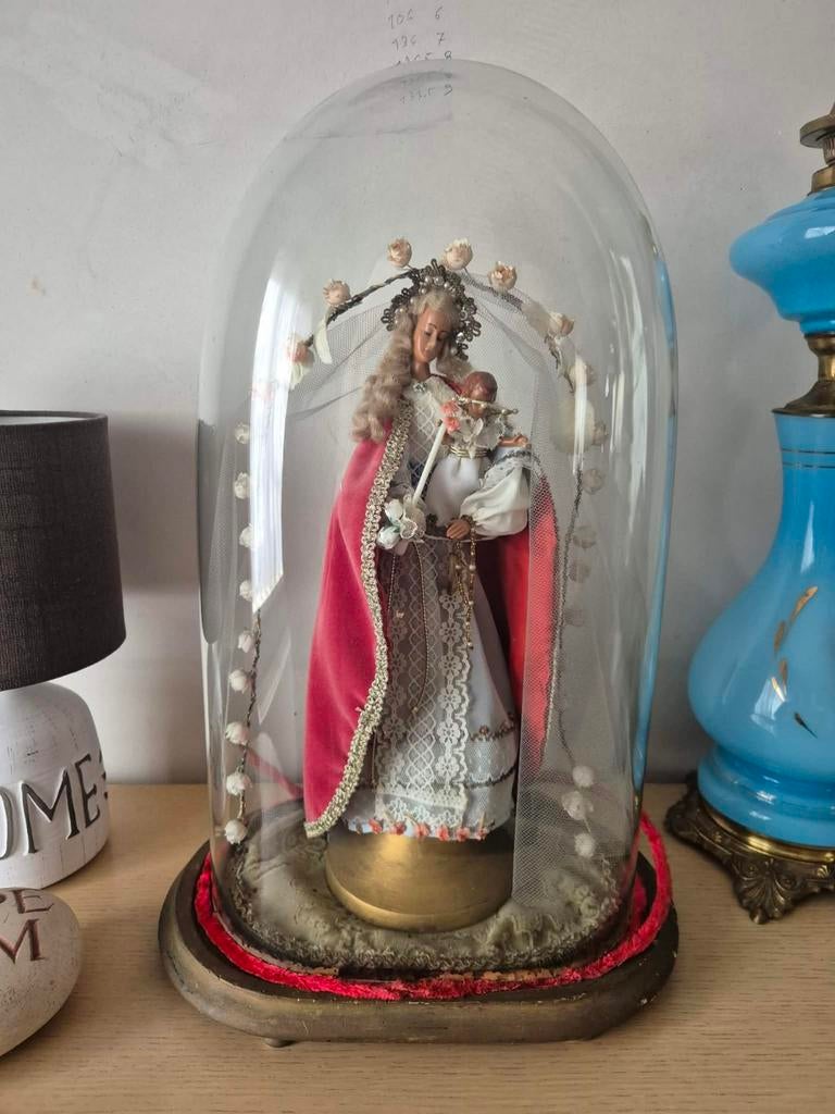 Globe met sokkel, Ophalen