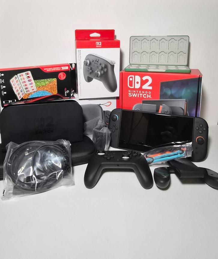 Lot Premium - Nitendo switch 2 - Complet Nintendo switch 2, Consoles de jeu & Jeux vidéo, Consoles de jeu | Nintendo Switch, Enlèvement