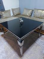 Table de salon effet marbre noir de chez tapis 1001, Maison & Meubles, Enlèvement