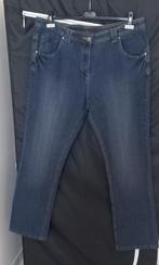 Jeans broek maat 52., Kleding | Dames, Grote Maten, Ophalen, Zo goed als nieuw, Blauw, Broek of Spijkerbroek