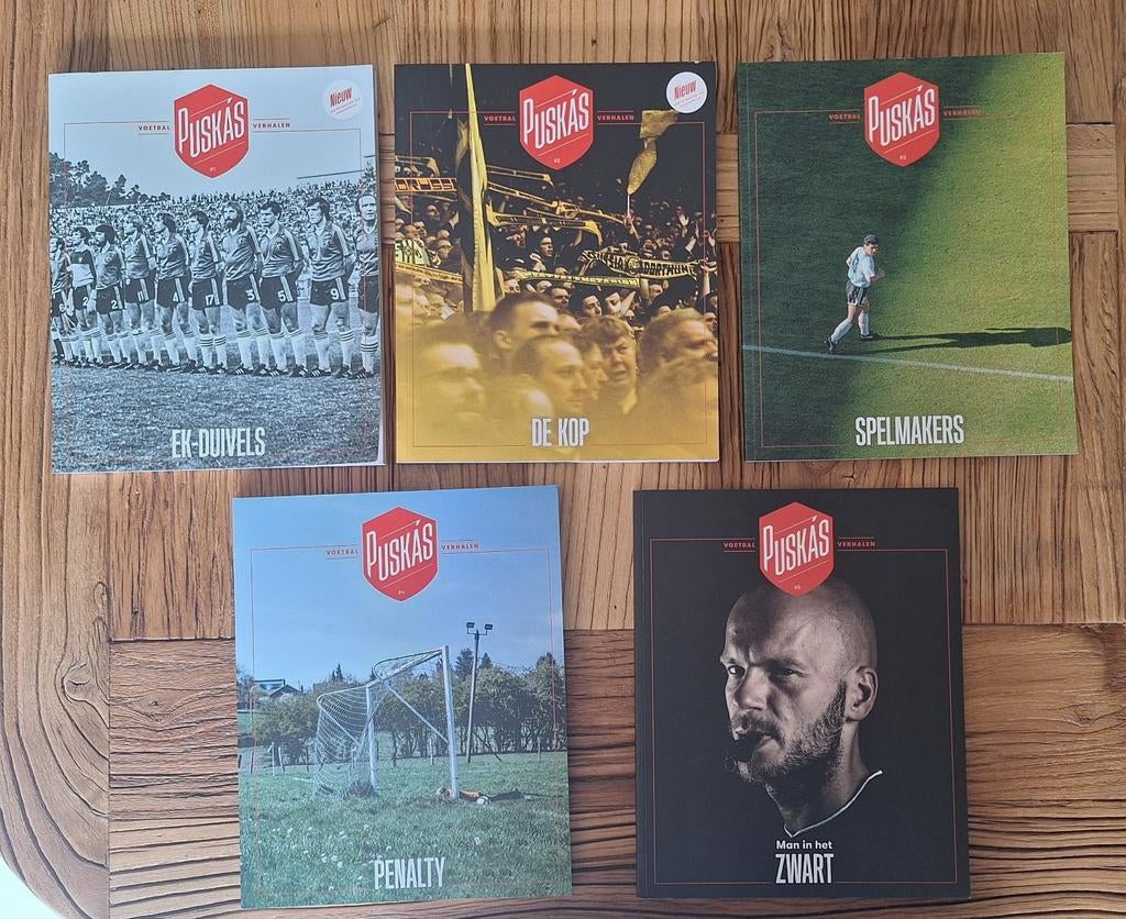 PUSKAS magazine - complete reeks, Ophalen, Zo goed als nieuw, Balsport