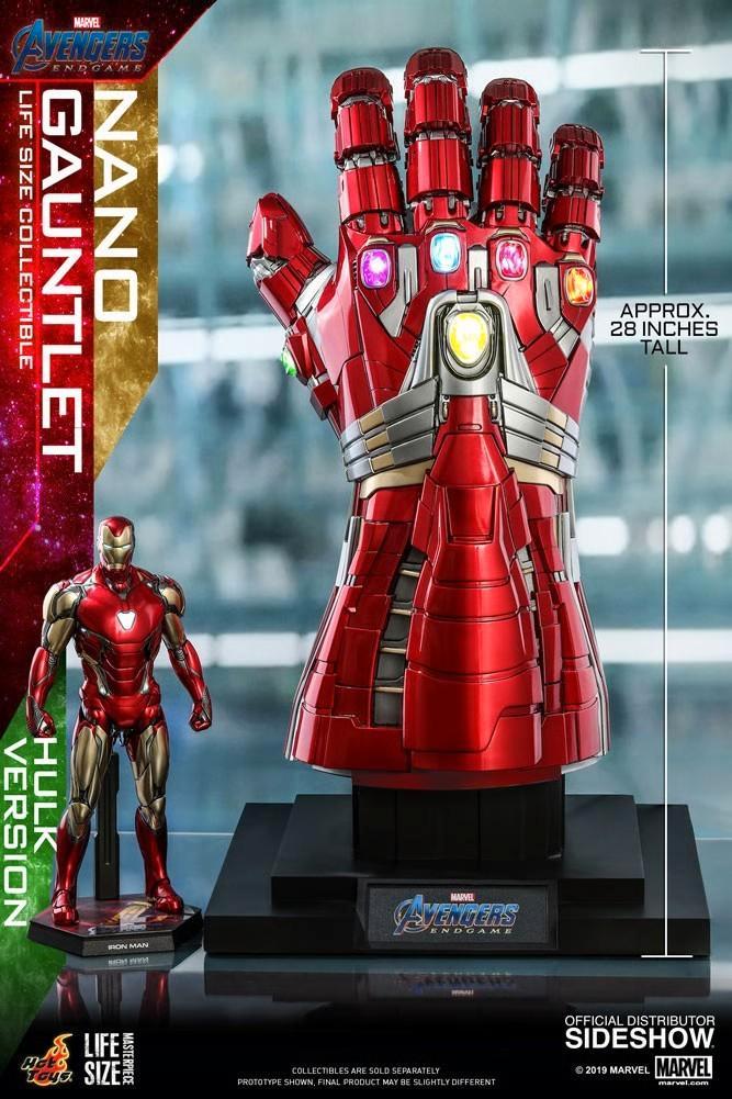 HOT TOYS NANO GAUNTLET – HULK VERSION (Life Size), Collections, Personnages de BD, Neuf, Statue ou Figurine, Autres personnages