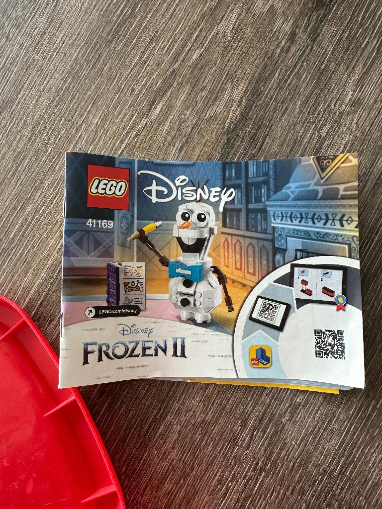 Lego Disney olaf, Ophalen, Zo goed als nieuw, Complete set, Lego