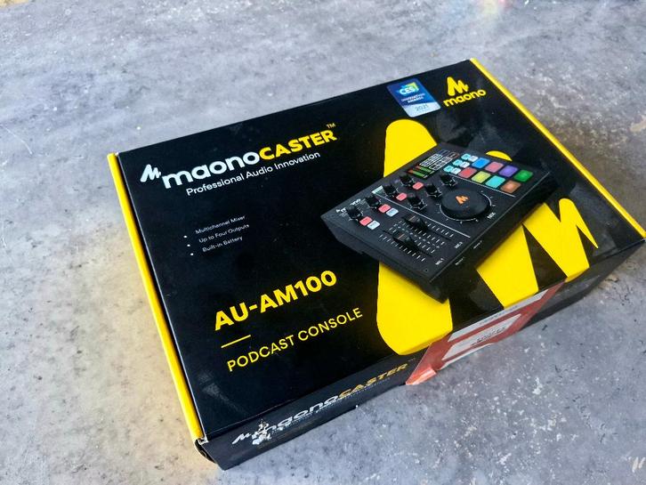Maonocaster Audio Interface (AU-AM100), Audio, Tv en Foto, Professionele apparaten, Zo goed als nieuw, Audio, Ophalen of Verzenden