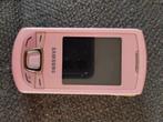 Te koop gsm GTE 25550 roze met oplader, Telecommunicatie, Ophalen, Roze