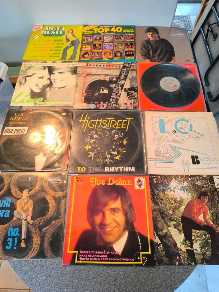 Lot platen en cd vinyl en cds, Enlèvement