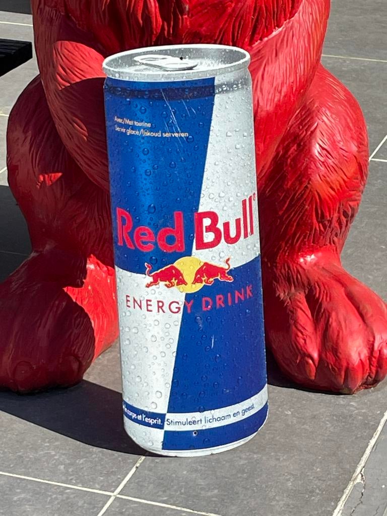 Reclamebord Red bull, Ophalen, Zo goed als nieuw, Reclamebord