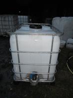 water vaten watervaten 1000 l plastiek pallets IBC tanks, Tuin en Terras, 150 liter of meer, Ophalen, Zo goed als nieuw, Kunststof