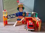 Brandweerman Sam brandweerkazerne + brandweerwagen, Ophalen, Gebruikt
