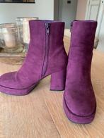 Korte laarzen paars SIGNATURE, maat 37, Ophalen of Verzenden, Zo goed als nieuw