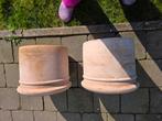 2 nouveaux pots en terre cuite., Neuf, 25 à 40 cm, Rond, Enlèvement