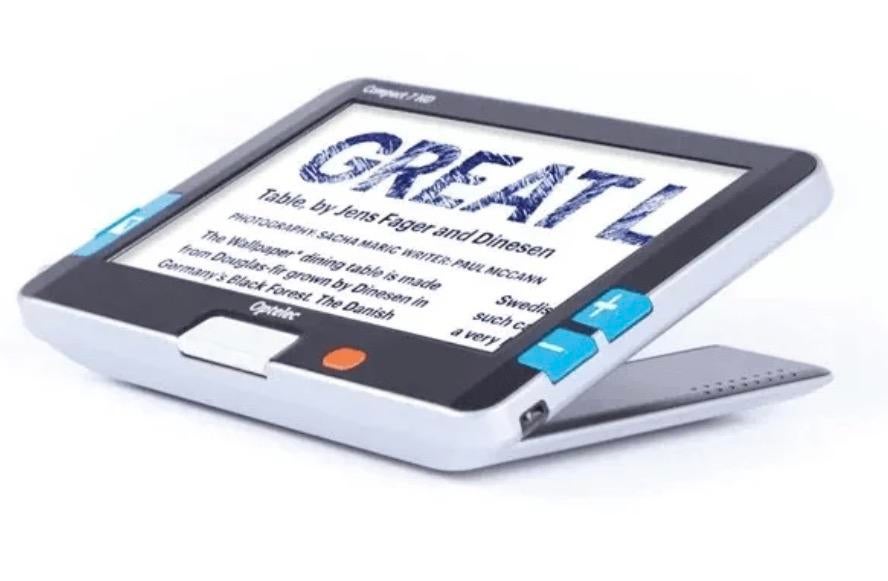 OPTELEC Beeldschermloep Elektronisch Compact 7HD, Ophalen, Zo goed als nieuw