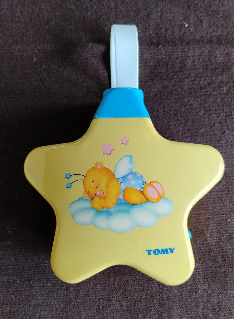 Veilleuse lumineuse et sonore en forme d'étoile TOMY, Enlèvement, Utilisé, Autres types, Sonore