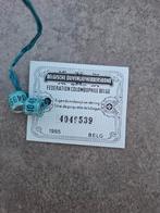 2 ringen 1985 met kaartje, Dieren en Toebehoren, Vogels | Duiven