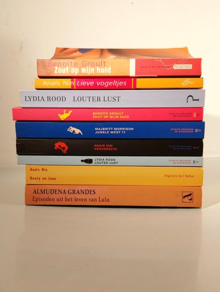 Boekenpakket Stoute Vrouwen De Standaard – Anaïs Nin ea, Enlèvement ou Envoi