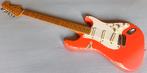 Strat 57 Fiesta Red Nitro Heavy Relic, Musique & Instruments, Instruments à corde | Guitares | Électriques, Enlèvement, Comme neuf
