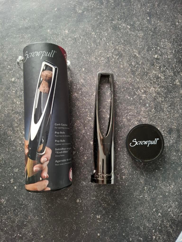 Screwpull champagne opener – nieuw in verpakking, Ophalen, Nieuw