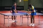 Ping Pong tafel, Sport en Fitness, Tafeltennis, Ophalen, Gebruikt, Tafel Indoor, Inklapbaar