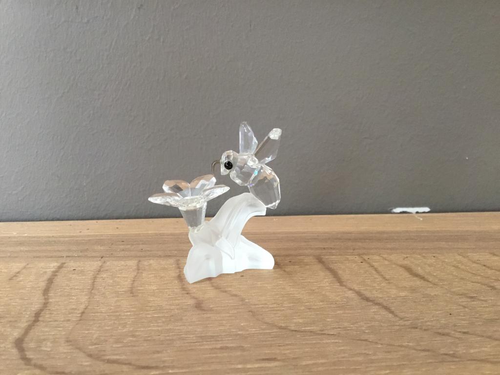 Swarovski, bij op bloem, Ophalen of Verzenden, Zo goed als nieuw