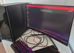 ️ Hoogwaardige pc-gaming + complete installatie (gebogen s, Computers en Software, Monitoren, Ophalen, HDMI, Gaming
