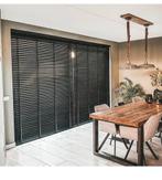 Zwarte houten jaloezieën - nieuw, Ophalen, 200 cm of meer, Zwart, 150 tot 200 cm