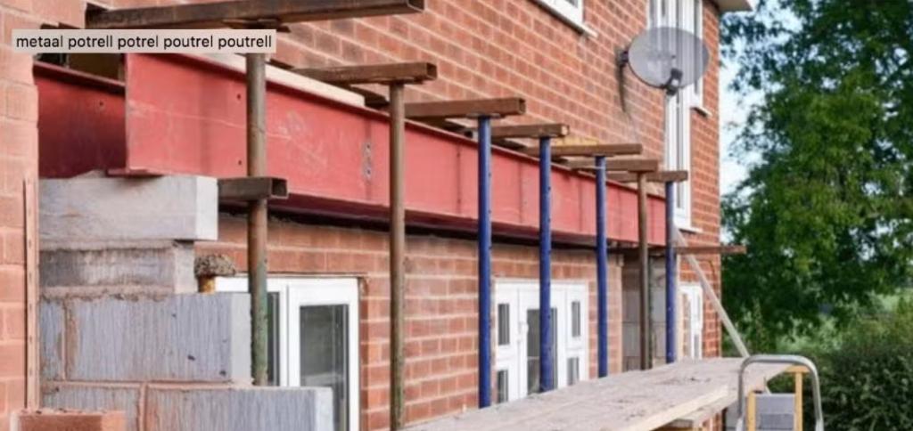 potrell  10 m lengtemaat 20 x 20cm, Doe-het-zelf en Bouw, Ophalen