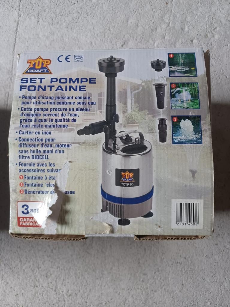 Pompe Fontaine, Enlèvement