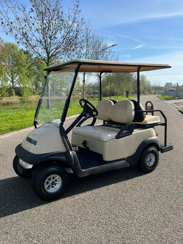 Prachtige benzine golfkar in perfecte staat clubcar, Enlèvement, Comme neuf, Voiturette de golf