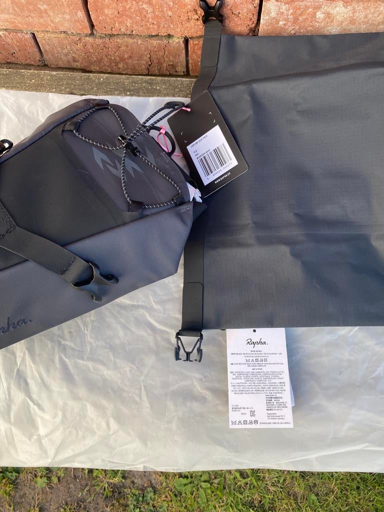 Rapha explore seat pack 10l - nieuw, Fietsen en Brommers, Ophalen of Verzenden, Nieuw