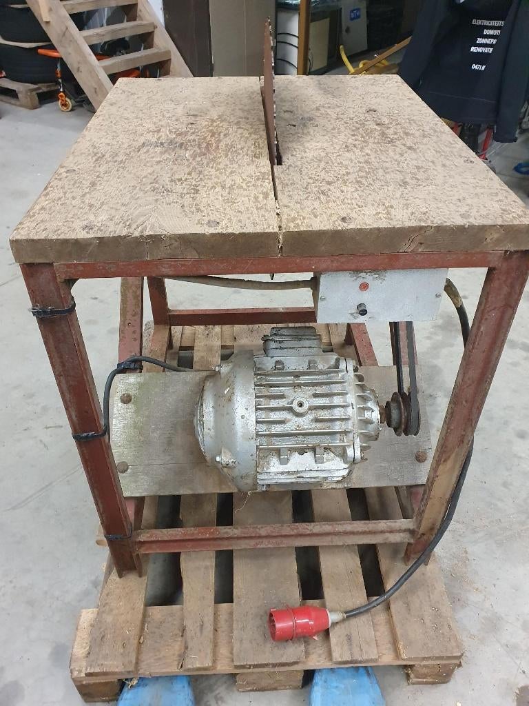 Tafelzaag/brandhoutzaag, Ophalen, Gebruikt, Cirkelzaag, 30 tot 70 mm