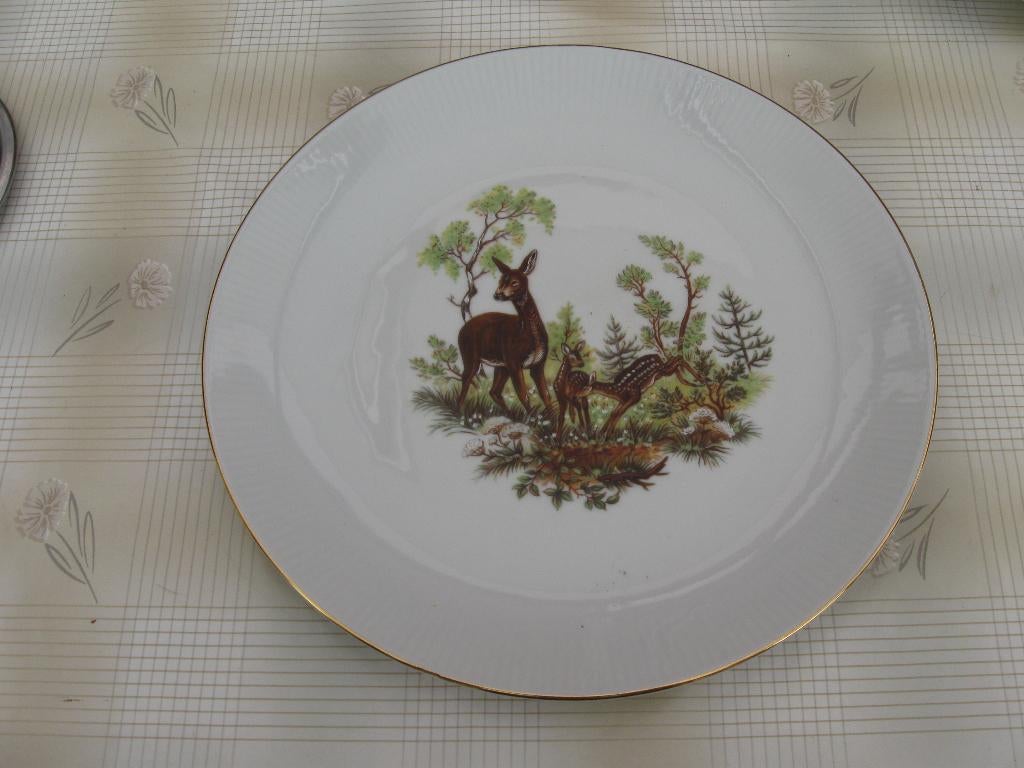 Bavaria porselein borden, Ophalen