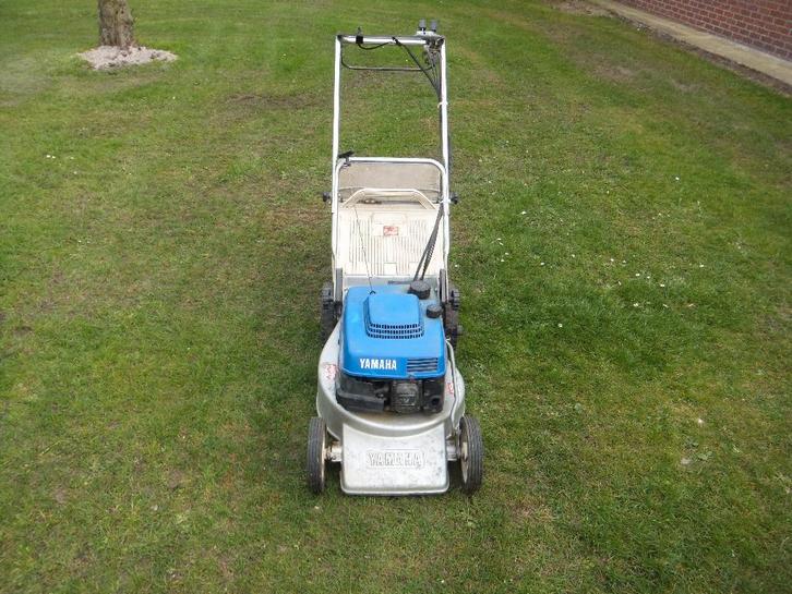 grasmachine, Jardin & Terrasse, Tondeuses à gazon, Utilisé, Tondeuses à gazon à essence, 50 cm ou plus, Tondeuse rotative, Sac de ramassage