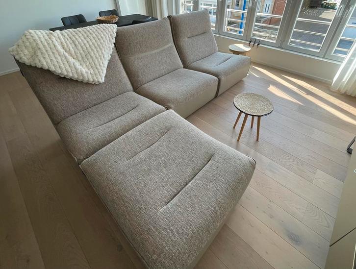 Modulaire bank Chateau d’Ax, Huis en Inrichting, Zetels | Complete zithoeken, Zo goed als nieuw, Leer, Ophalen