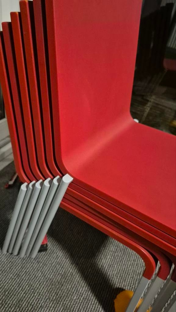6x Vitra Maarten design stoelen – zeer goede conditie, Huis en Inrichting, Stoelen, Ophalen