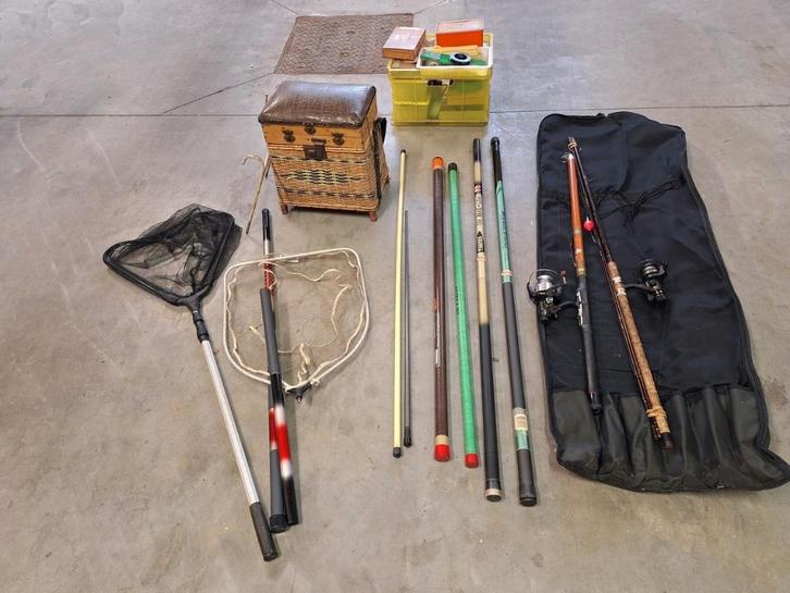 Hengelmateriaal, Watersport en Boten, Hengelsport | Witvissen, Zo goed als nieuw, Complete set, Ophalen