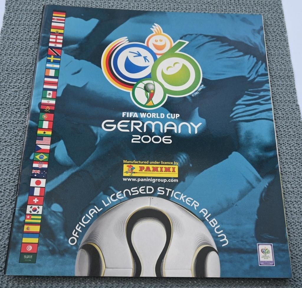 Panini/Coupe du Monde de la FIFA, Allemagne 2006Album vierge, Enlèvement ou Envoi, Comme neuf, Livre ou Revue