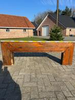 Massieve eiken schouwbalk 170 cm, Doe-het-zelf en Bouw, Ophalen, Gebruikt, Minder dan 25 mm, Eiken