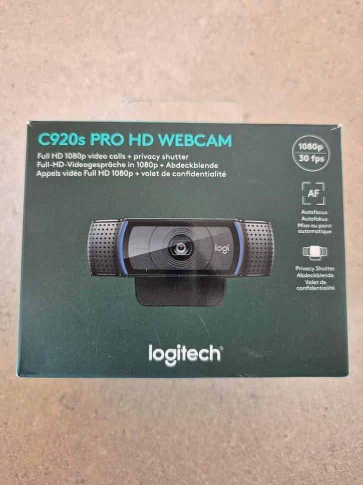 Logitech webcam 960-001252, Computers en Software, Webcams, ChromeOS, MacOS, Android, Ophalen of Verzenden