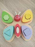 Janod - vlinder vormenpuzzel, Ophalen of Verzenden, Gebruikt, Puzzelen