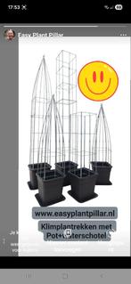 KLIMHULP voor klimmende  planten IN PLANTENBAKKEN, 100 cm of meer, Balkon, Nieuw, Ophalen of Verzenden