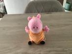 Personnage en peluche Peppa Pig (15 cm), Orange, Enlèvement ou Envoi, Lavable, Autres marques